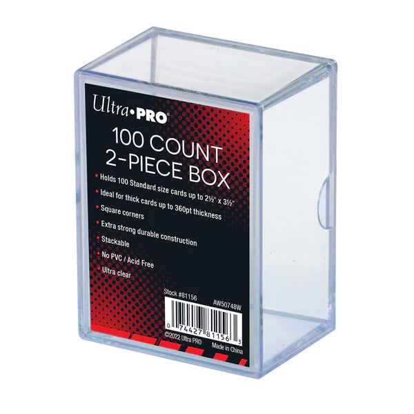 Ultra pro 100+ clear box