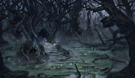 Ultimate Guard Playmat LANDS EDITION 2- Swamp