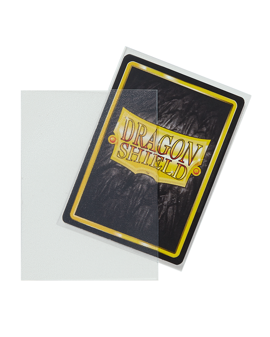 Dragonshield clear matte sleeve 100