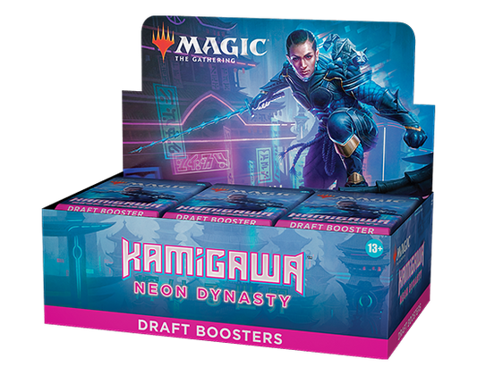 Kamigawa neon dynasty draft booster box