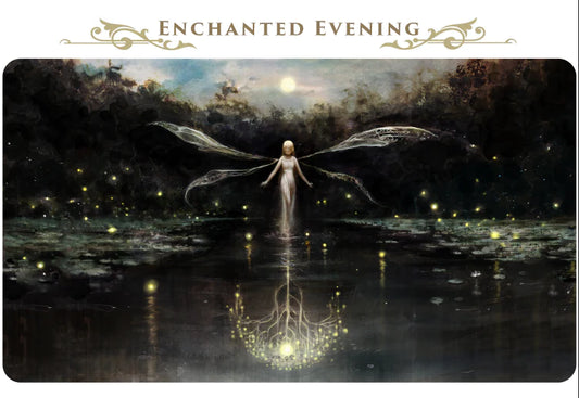 Ultra Pro - Playmat - Stitched Edge Limited Editon - Signed By Seb McKinnon - Enchanted Evening