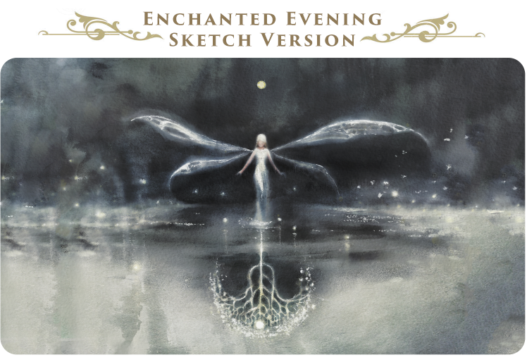 Ultra Pro - Playmat - Stitched Edge Limited Editon - Signed By Seb McKinnon - Sketch Enchanted Evening