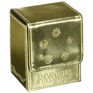 Ultra Pro - Deck Box Flip - Magic Mana - Gold