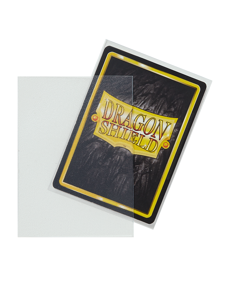 Dragonshield clear matte sleeve 100