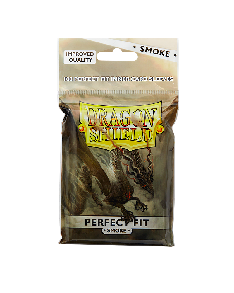 Perfect fit Dragon shield sleeves smoke