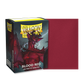 Dragonshield blood red matte sleeve 100