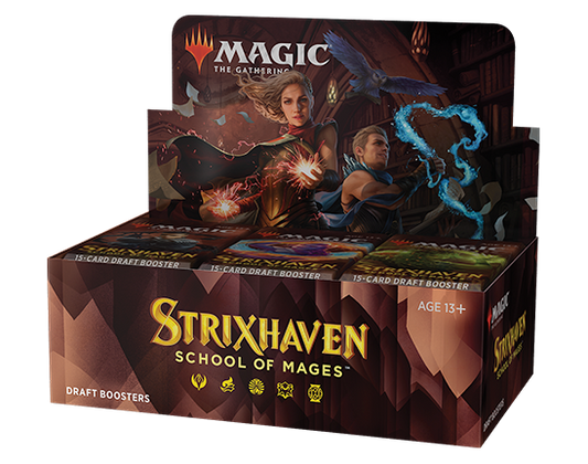 Strixhaven: School of mages draft booster box