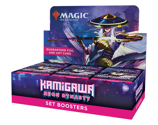 Kamigawa neon dynasty set booster box