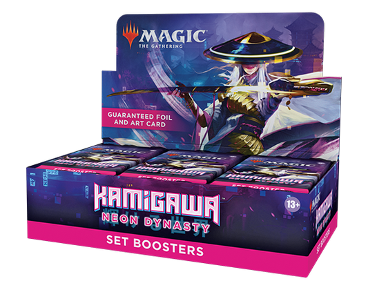 Kamigawa neon dynasty set booster box