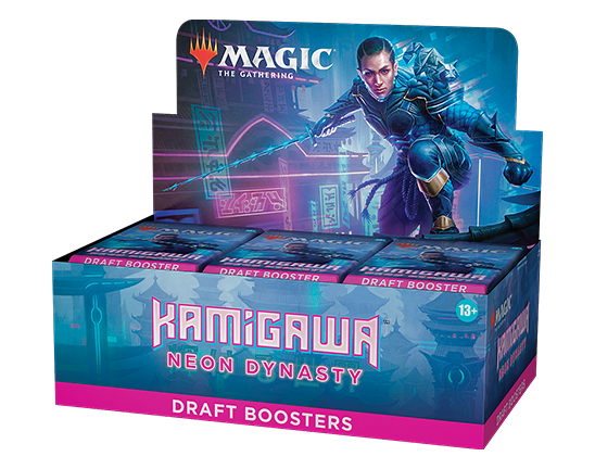 Kamigawa neon dynasty draft booster box